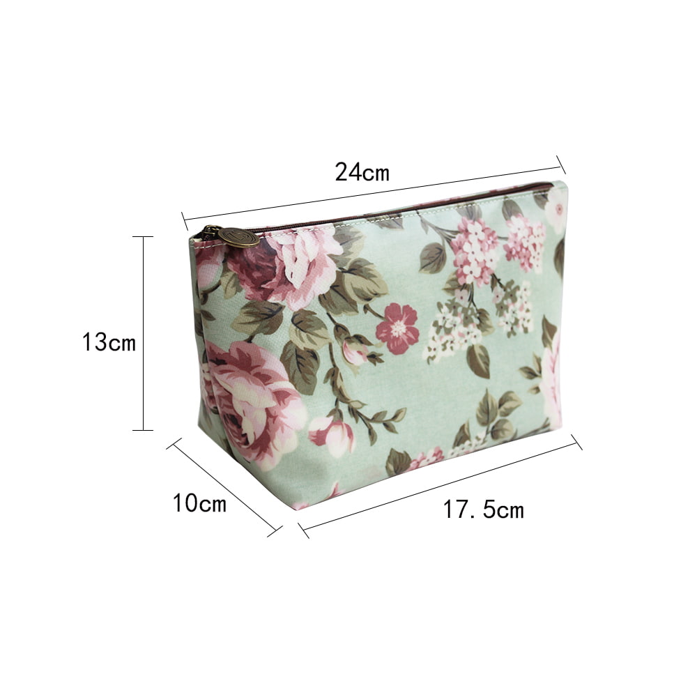 4726 Floral Printing Waterproof Ladies Travel Cosmetic Bag