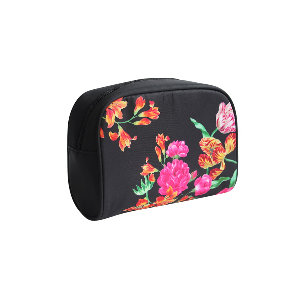 4801 Multi Floral Pattern Women Travel Cosmetic Bag