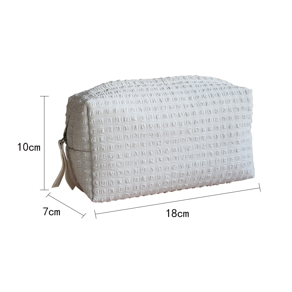 5007 Mini Waffle Weave Cosmetic Makeup Storage Bag