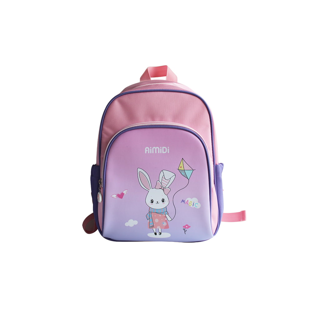 4341 Pink Bunny Toddler Preschool Backpack Bag