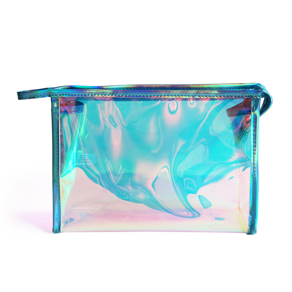 3315 Laser Holographic Clear Portable Makeup Cosmetic Bag