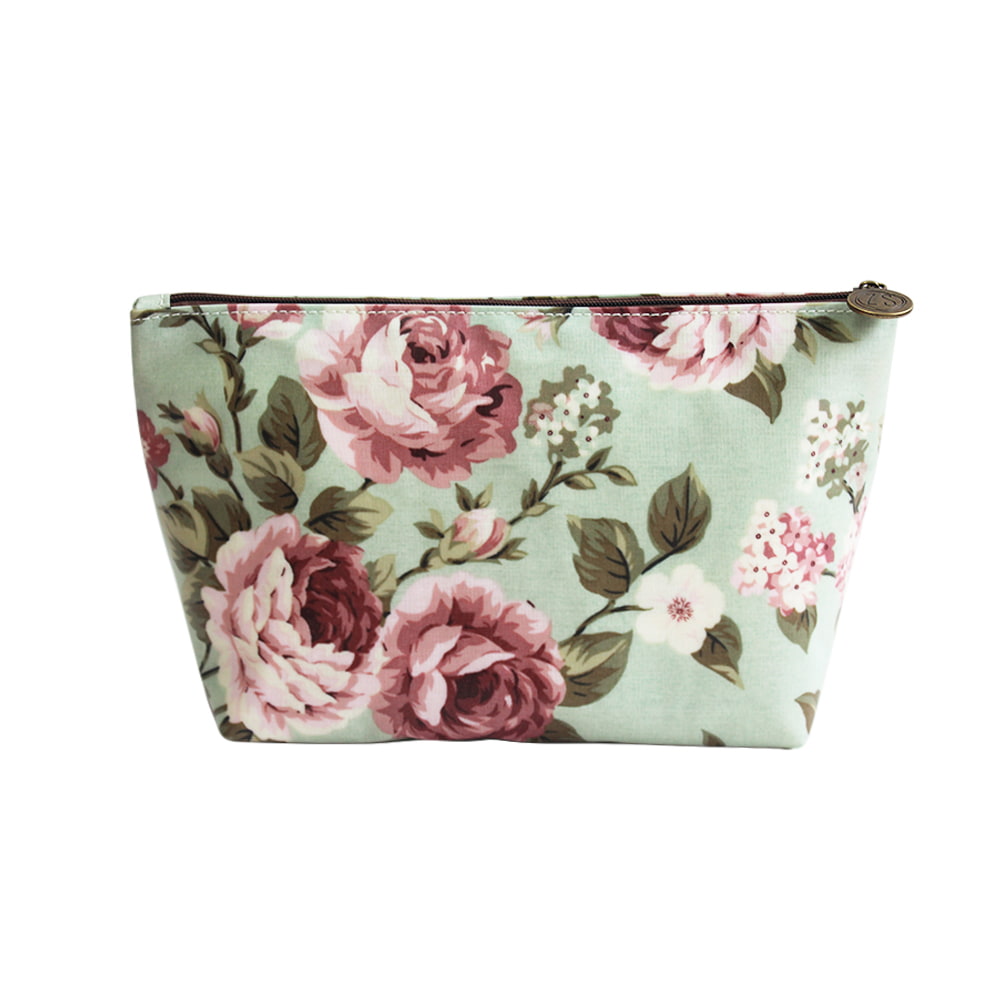 4726 Floral Printing Waterproof Ladies Travel Cosmetic Bag