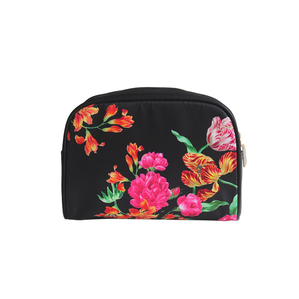 4801 Multi Floral Pattern Women Travel Cosmetic Bag