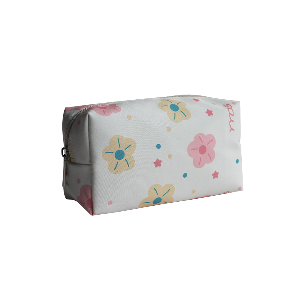 5085 Multicolor Flower Pattern Women Cosmetic Storage Bag