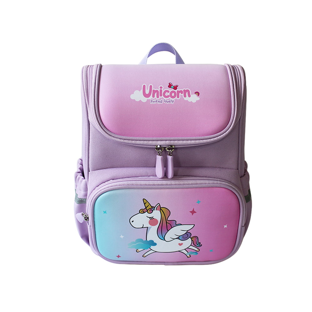 4080 Multicolor Cartoon School Backpack For Kids