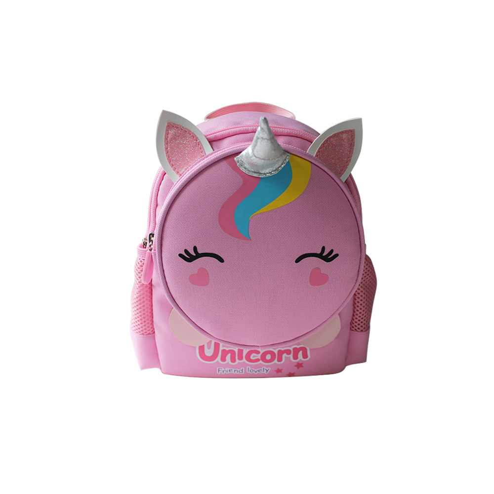 4743 Cartoon Unicorn Girls School Bag for Kindergarten