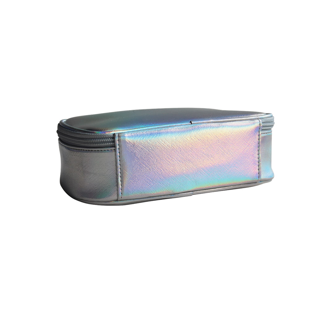 3128 Holographic Shining Laser Leather Cosmetic Bag