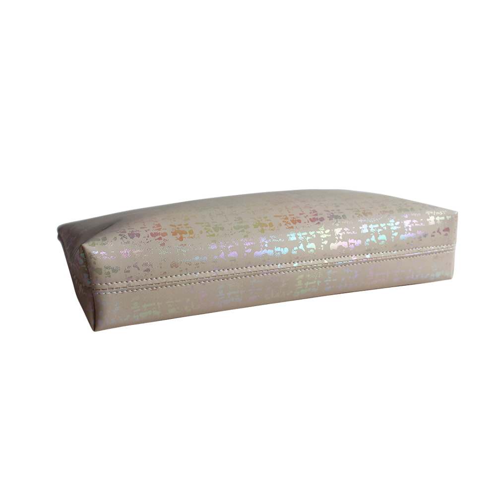 3703 Rainbow Holographic Print Makeup Cosmetic Bag