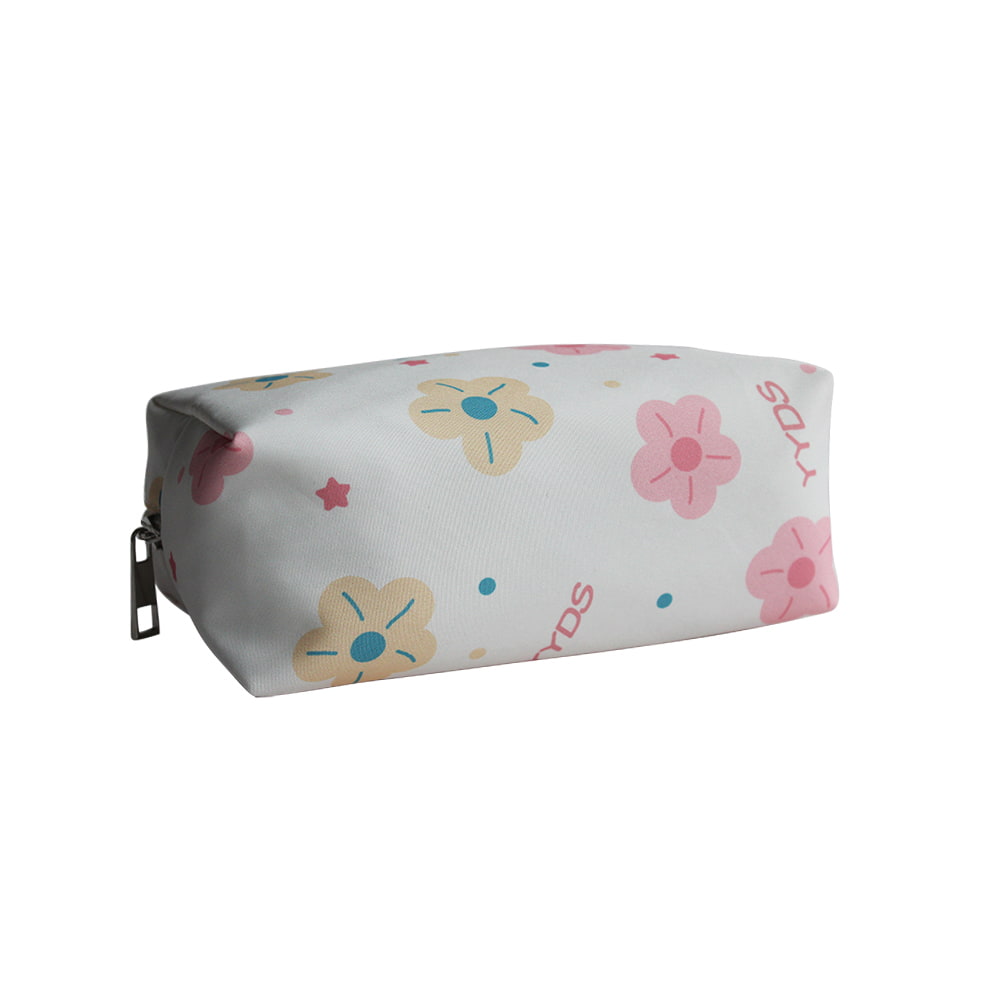 5085 Multicolor Flower Pattern Women Cosmetic Storage Bag