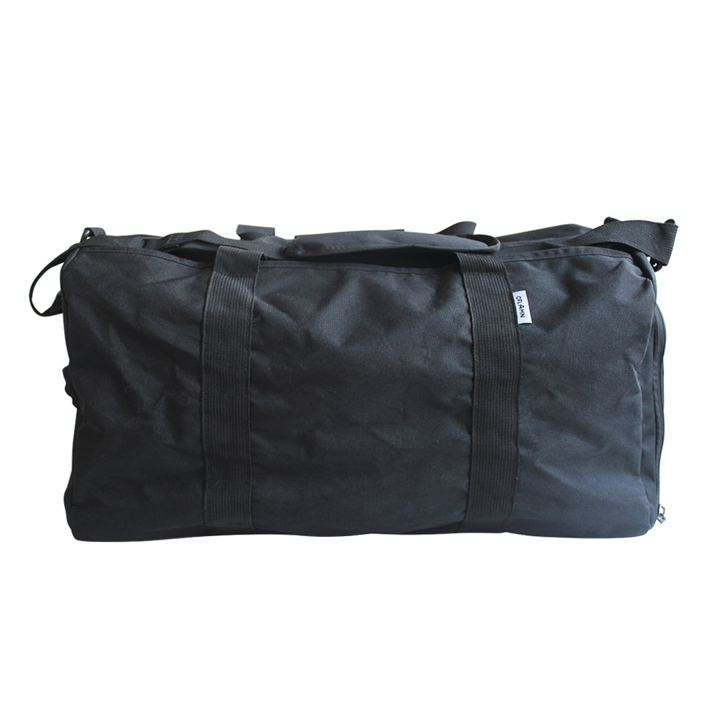 BD-GM01 Large Black Foldable Travel Duffle Bag for Men Women