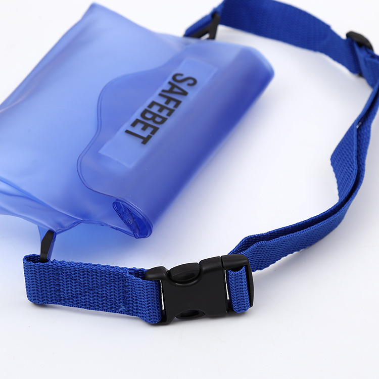 BD-GM27 Blue Waterproof Outdoor Travel Fanny Pack Waist Bag