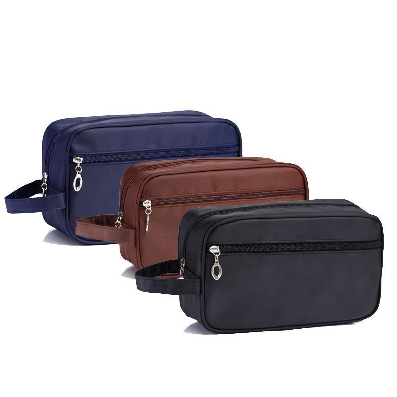 4643 Black Waterproof Men Travel Cosmetic Storage Bag