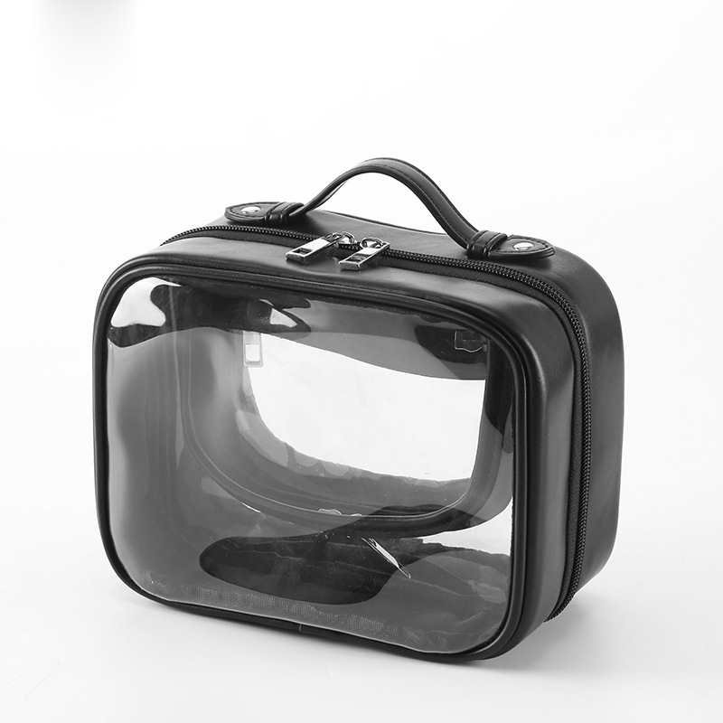 BD-GM124 Waterproof Transparent Travel Zipper  Toiletry Bag