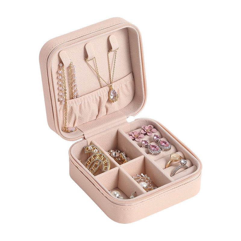 BD-GM49 Soft Lining Jewelry Storage Box Organizer for Travel