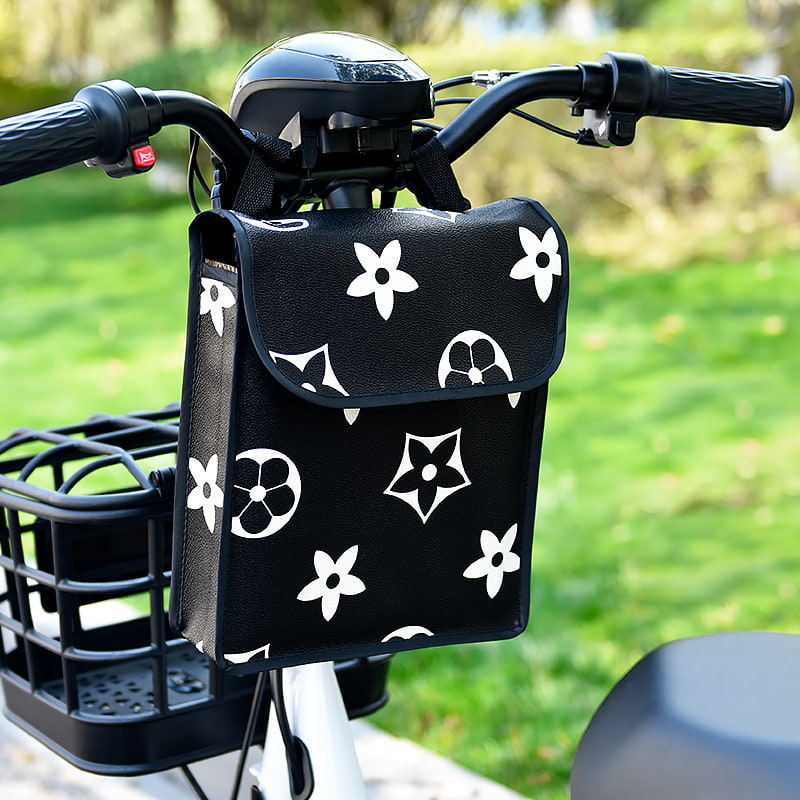 BD-GM71 Cartoon Design Reflective Strap Bicycle Handlebar Bag