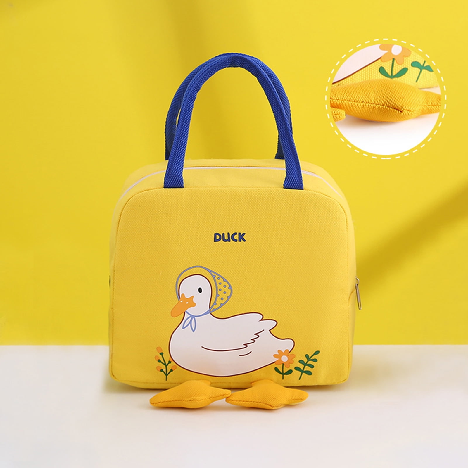 BD-GM106 Waterproof Cute Little Yellow Duck Lunch Bag