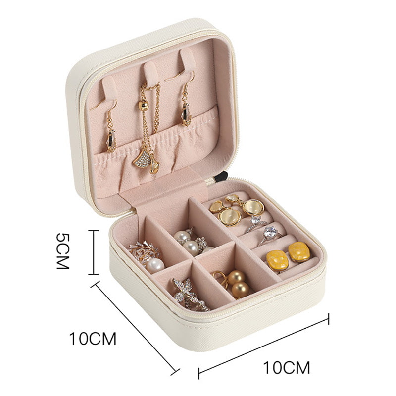 BD-GM49 Soft Lining Jewelry Storage Box Organizer for Travel