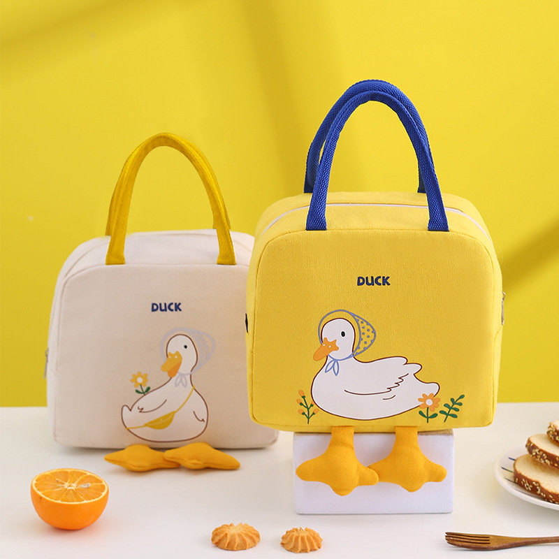 BD-GM106 Waterproof Cute Little Yellow Duck Lunch Bag