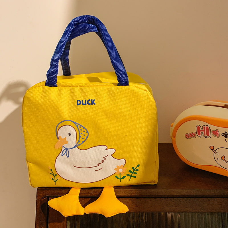 BD-GM106 Waterproof Cute Little Yellow Duck Lunch Bag