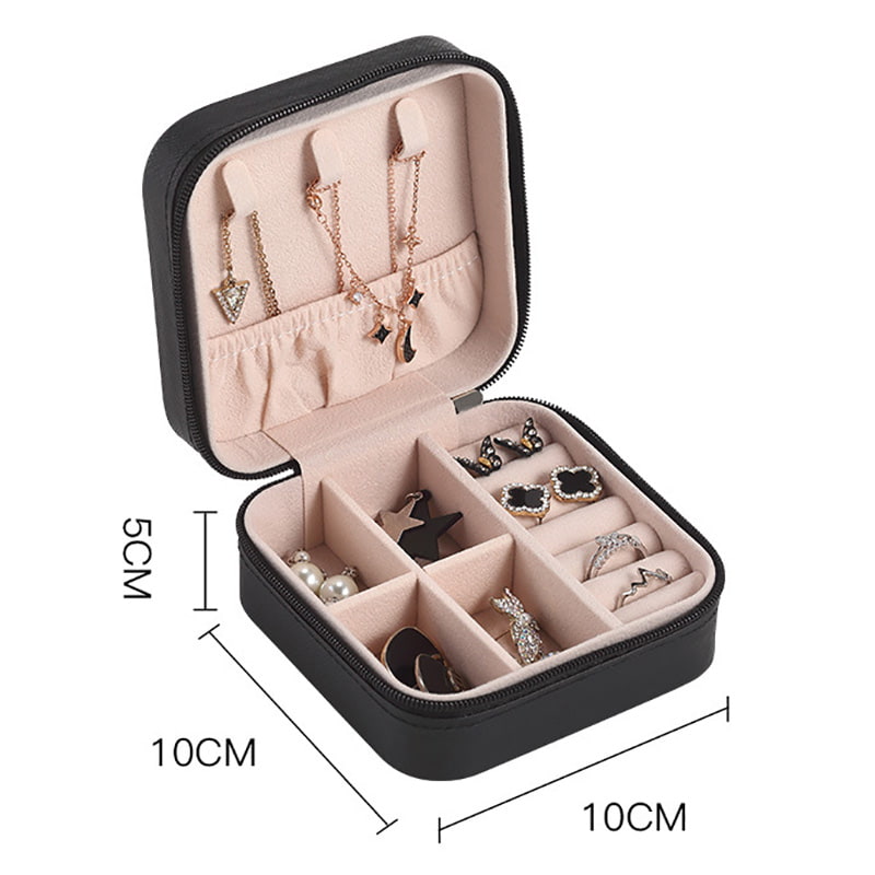 BD-GM49 Soft Lining Jewelry Storage Box Organizer for Travel